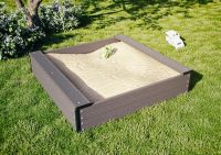 Sandkasten BPC granitgrau 4-Eck 120 x 120 cm Ludwigslust - Landkreis - Grabow Vorschau