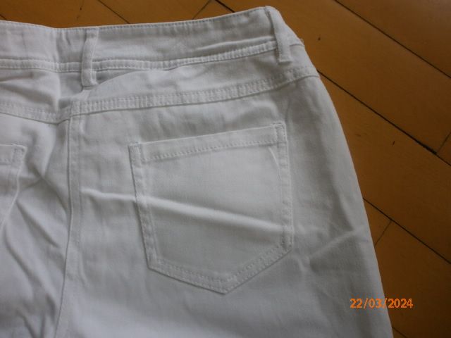 Designer Jean Pascale Damen Jeans weiß slim Gr.40 in Dortmund