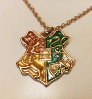 Harry Potter Wappen Kette Schmuck goldfarben Bayern - Bayreuth Vorschau