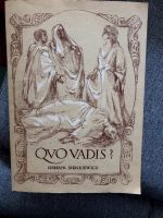 Buch Qvo Vadis von Henryk Sienkiewicz Sachsen - Löbau Vorschau