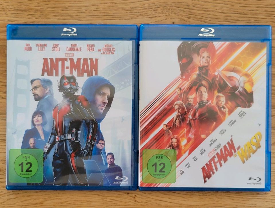 Ant-Man (1) und Antman and the Wasp 2 Bluray keine DVD Marvel in Rheda-Wiedenbrück