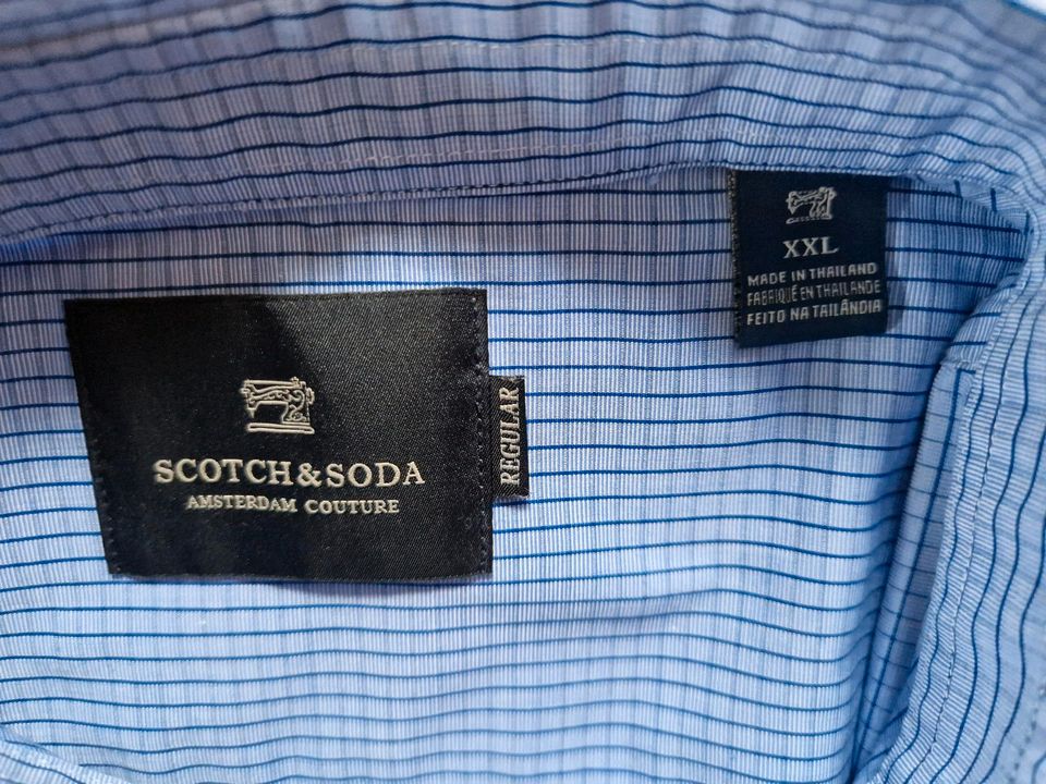 Scotch & Soda Herren Hemd Größe XXL in Lippetal