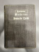 Alt Antik Buch Moderne Deutsche Lyrik Hans Benzmann Retro Vintage Dresden - Blasewitz Vorschau