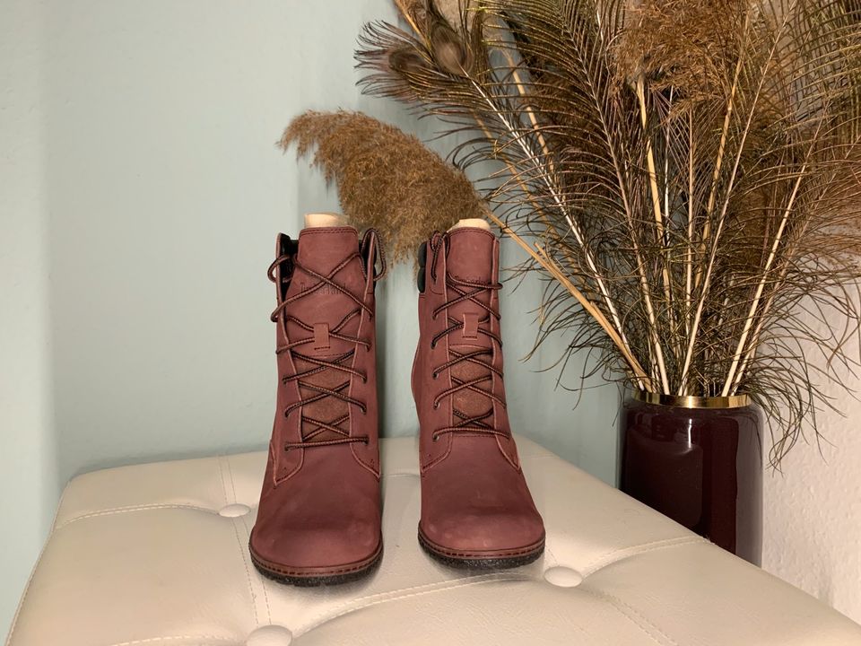 Timberland Tillston Weinrot Größe 39,5 in Karlsruhe