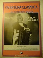 Akkordeon-Solo "Overtura Classica" v. Anthony Galla-Rini Baden-Württemberg - Ditzingen Vorschau