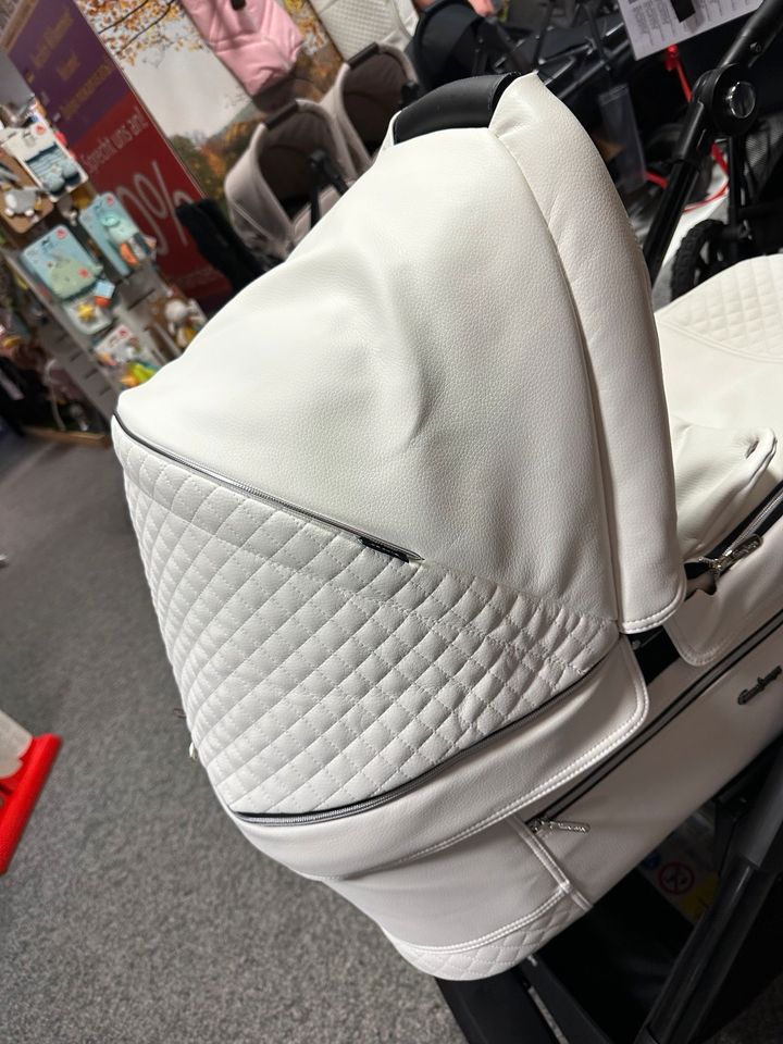 NEU - Emmaljunga SENTO LUX FLAT Polar White Kombi-Kinderwagen - NEU - FIRLEFANZ in Berlin