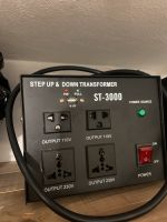 Step up & down Transformator 3000 Watt mit USB Niedersachsen - Stedesdorf Vorschau