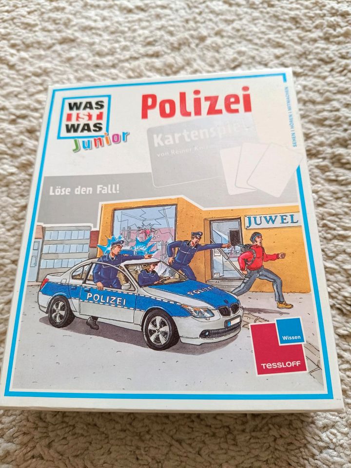 Polizei Kartenspiel von Reiner Knizia * WAS IST WAS Junior in Berlin