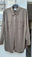Bluse creation L Größe 48 braun 1/1 Arm 100% Viskose Hessen - Büdingen Vorschau