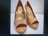 Mango*Plateau Peeptoes*High Heels*Buffalo*Gr. 38*beige Saarland - St. Wendel Vorschau