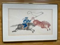 Chinesischer Steindruck Pferde Reiter Antiquität China Rheinland-Pfalz - Andernach Vorschau