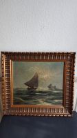 Ölgemälde Öl Gemälde frühes 20. Jahrhundert Meer mit Boten Köln - Nippes Vorschau