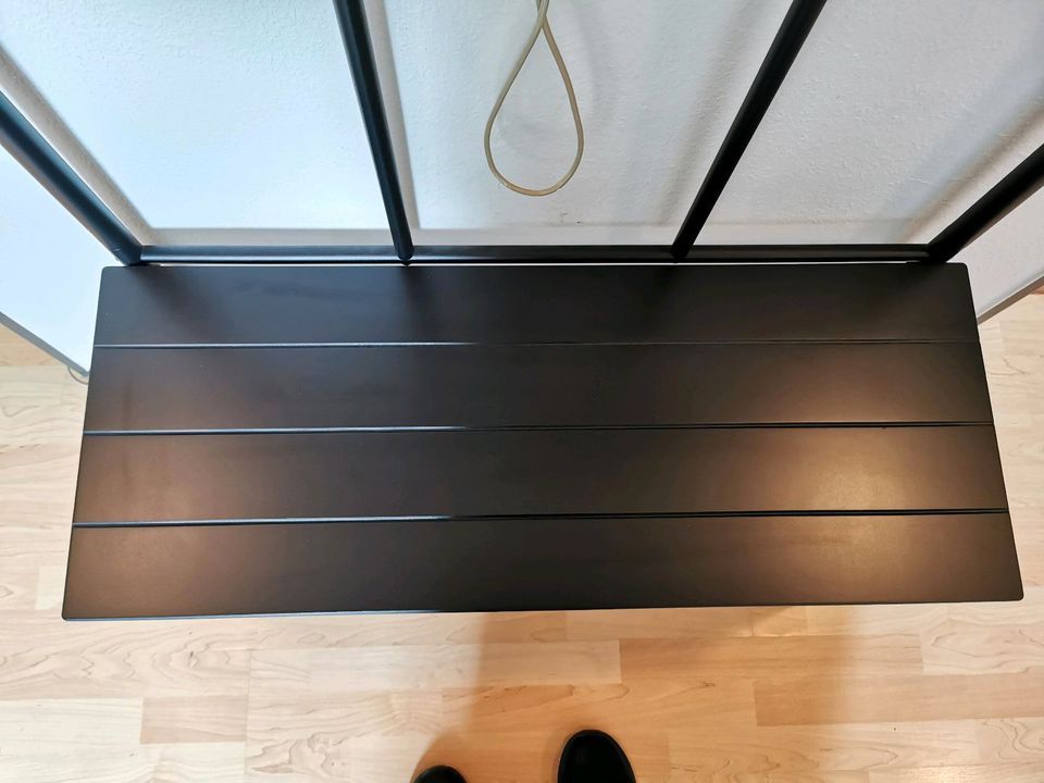 Pinnig IKEA Garderobe schwarz sehr guter Zustand in Weidenberg