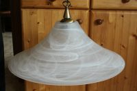 Deckenlampe Glas 50 cm Durchmesser mit Kette Hessen - Bad Camberg Vorschau