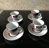 4 Espressotassen mit Untertassen „Flirt“ von Ritzenhoff-Breker Nordrhein-Westfalen - Schloß Holte-Stukenbrock Vorschau