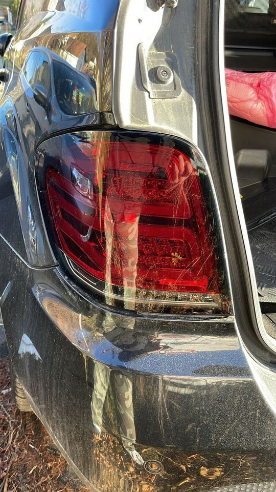 Lightbar Led Rückleuchten rot smoke für Mercedes W164 M-Kl. 05-08 in Calden