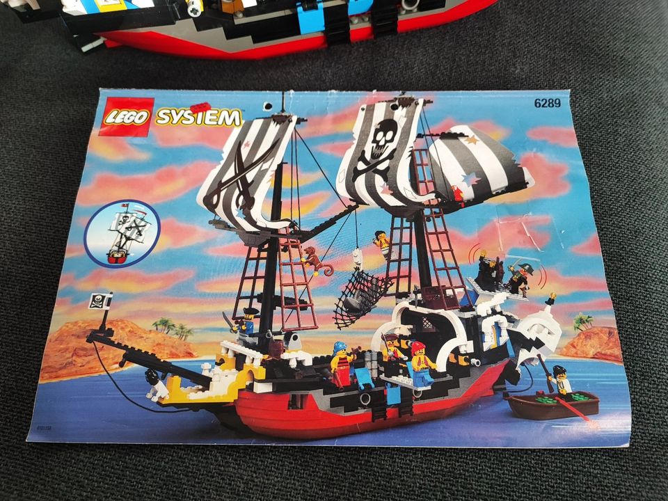 Lego Piratenschiff Set 6289 Red Beard Runner komplett mit OBA in Aichstetten