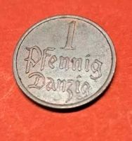 Danzig 1 Pfennig 1937 Kupfer  1,6 g   Original Nordrhein-Westfalen - Halle (Westfalen) Vorschau