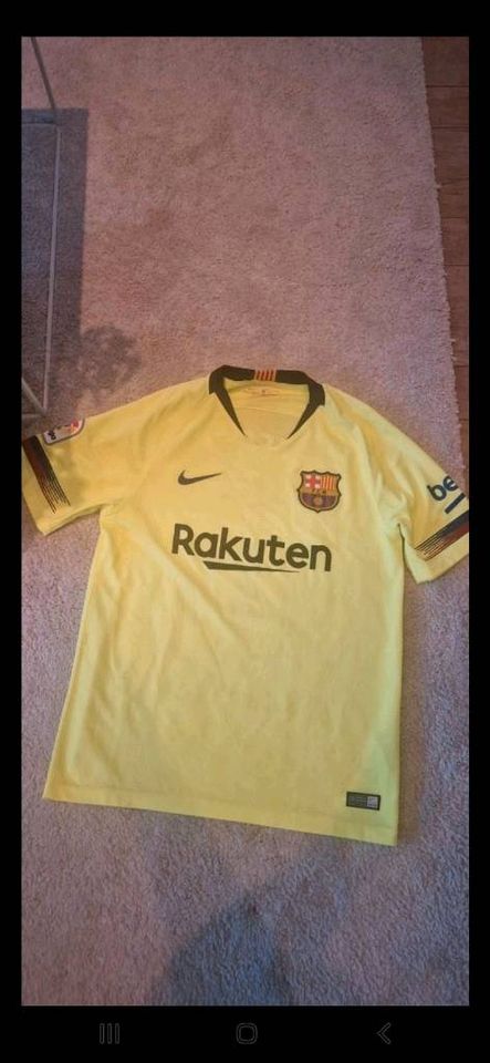 FC BARCELONA authentic la liga Trikot Messi 2018/2019 Gr M in Alsdorf (Westerwald)