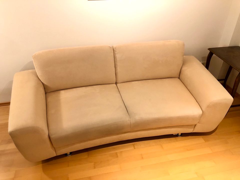 Sofa beige sand hochwertig guter Zustand in Erlangen