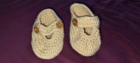 Gehäkelte Babyschuhe, handmade, Gr. 17 Schleswig-Holstein - Löptin Vorschau