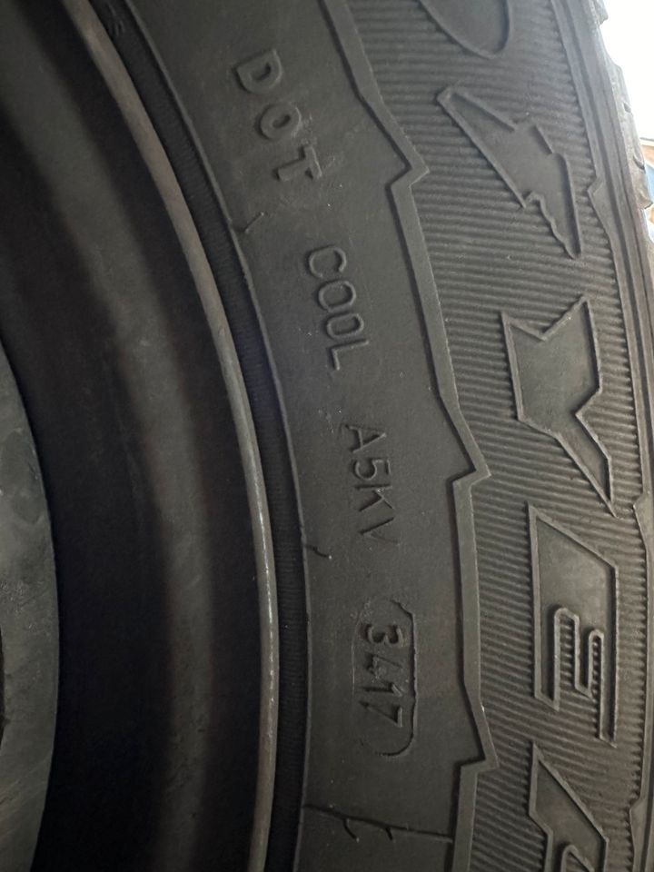 1 Satz Sommerreifen Goodyear Marathon Cargo 215/65R16C mit Felgen in Fehmarn