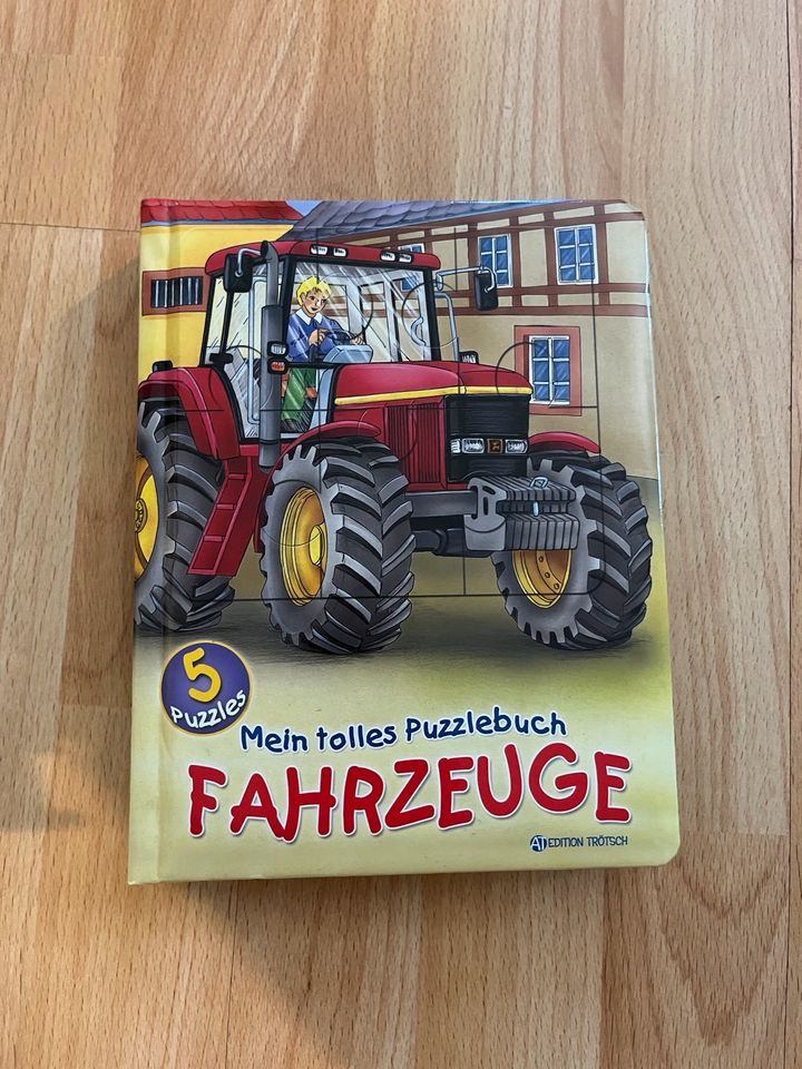 Puzzlebuch ⭐️ Tiere ⭐️ Fahrzeuge ⭐️ Puzzle ⭐️ Buch ⭐️ NEU in Kraftsdorf