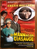 Original Filmplakat - Edgar Wallace: Der Mann mit dem Glasauge Bayern - Baldham Vorschau