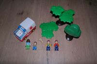 Playmobil 123 Bäume Figuren Krankenwagen Kind Tourist Nordrhein-Westfalen - Drensteinfurt Vorschau