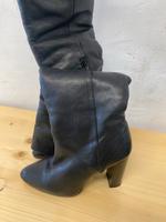 Lederstiefel Zara schwarz Hessen - Ginsheim-Gustavsburg Vorschau