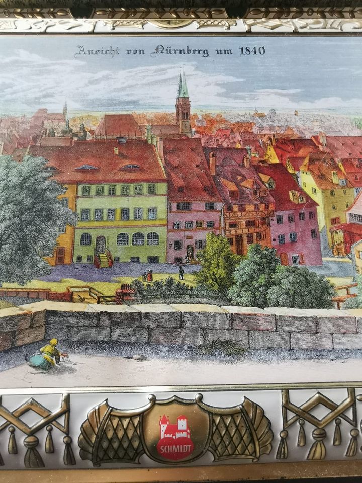 Blechdose Dose / Lebkuchen E. Otto Schmidt Nürnberg sammeln in Recklinghausen