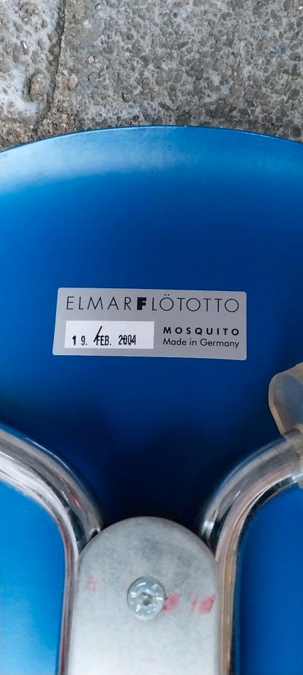 Designer Stühle Mosquito 3 Stück von Elmar Flötotto Kult in Kroppenstedt