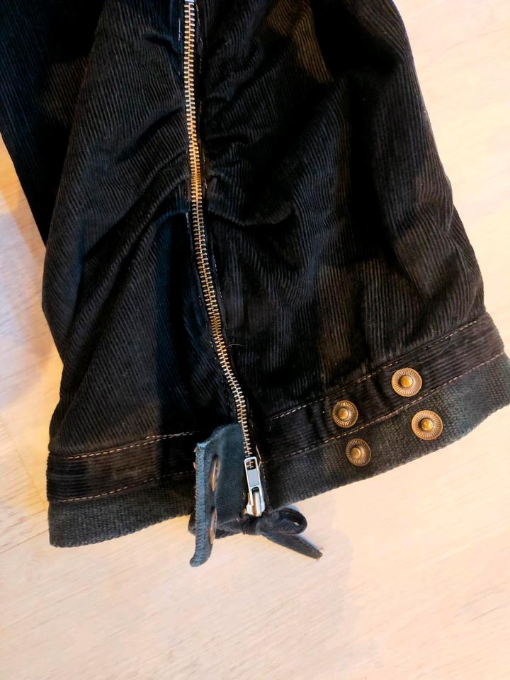 Cordhose, Stiefel-Hose, Lagenlook, Culotte Made in Italy, 7/8tel, in Bremerhaven