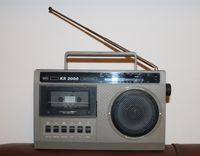 RFT KR 2000 Radio Kassettenrecorder DDR Brandenburg - Teichland Vorschau