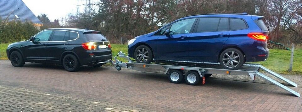 Vermietung Fahrzeugtrailer - Autotransporter - Autotrailer mieten in Siebenbäumen