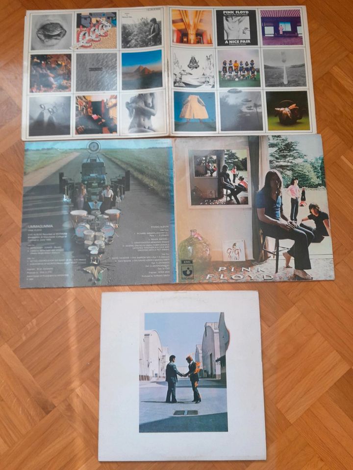 3 Pink Floyd LPs - Wish you were here / Ummagumma / A nice pair in Langenhagen