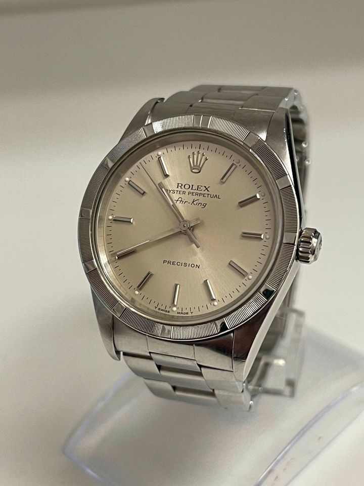 ROLEX AIR KING 14010 VINTAGE - NEW SERVICE - Certified Pre Owned in Karlsruhe