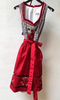 Dirndl (36) kariert schwarz / weiß mit roter Schütze neuwertig Bayern - Dasing Vorschau