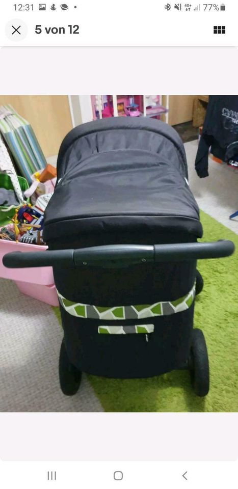 ABC Design VIPER Wasabi  Kinderwagen mit Babyaufsatz und Sportauf in Waghäusel