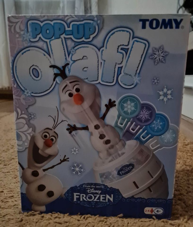 Pop-Up Olaf Frozen NEU Verpackt. in Triefenstein