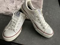 DOCKERS Damen Chucks Gr.38 wenig getragen weiß stylisch top Nordrhein-Westfalen - Geldern Vorschau