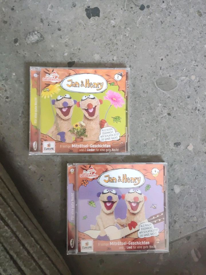 Jan & Henry cd's  Miträtsel Geschichten Hörbücher 2,4 in München