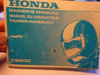 Honda CB 500  PC 26 Handbuch original, keine Kopie Bayern - Haibach Unterfr. Vorschau