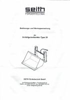 Seith Schüttgutschaufel Bayern - Schönau Vorschau