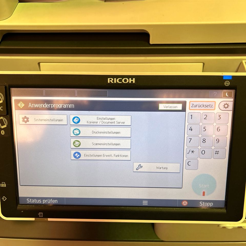 Ricoh MP C5504 Multifunktionsgerät Kopiere.  Drucker.  Scanner in Saarbrücken