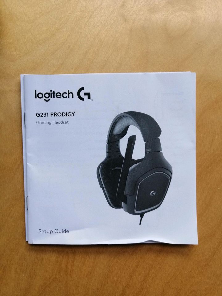 Gaming Headset logitech G231 Prodigy in Mühlhausen