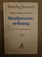 Meyer/Goßner Strafprozessordnung Kommentar Kr. Passau - Passau Vorschau