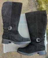 Damen-Weitschaftstiefel, Velourleder von Sheego Niedersachsen - Hatten Vorschau