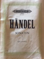 Händel Sonaten 1 / Musiknoten Baden-Württemberg - Balingen Vorschau