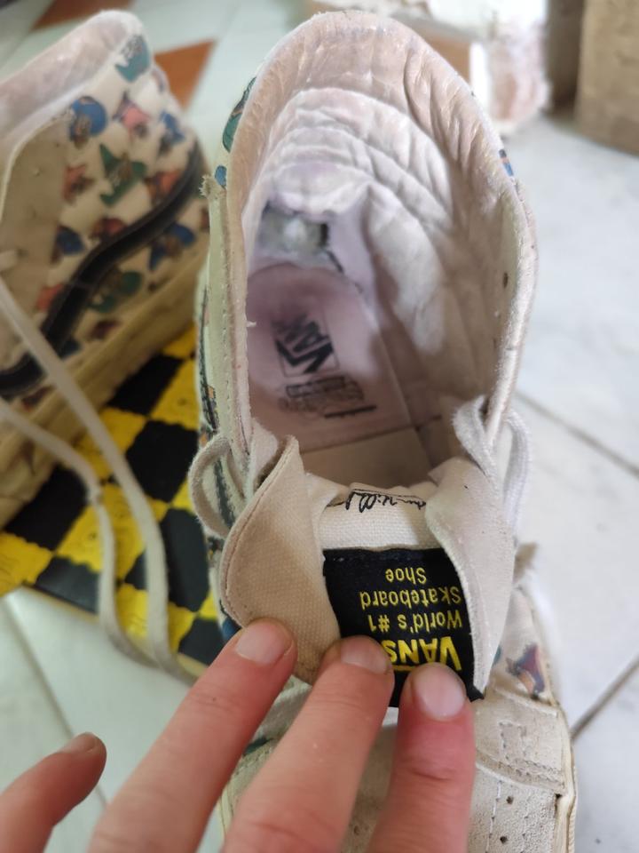 ORIGINAL Vans Spongebob Sneaker Skateboard Schuhe Gr.39 in Creußen